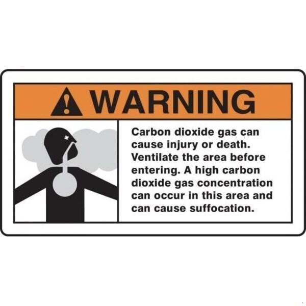 Accuform ANSI ISO WARNING Safety Sign MFXG649XV MFXG649XV - main